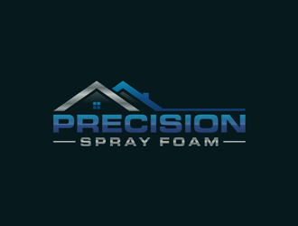 Precision Spray Foam  logo design by ndaru