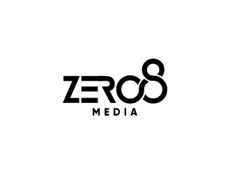 Zero 8 Media logo design by CreativeKiller