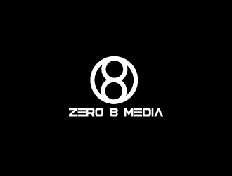 Zero 8 Media logo design by Cyds