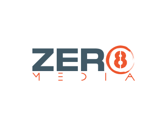 Zero 8 Media logo design by amazing