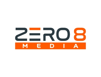 Zero 8 Media logo design by jaize
