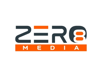 Zero 8 Media logo design by jaize