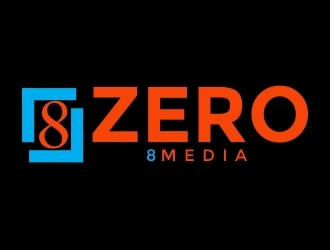 Zero 8 Media logo design by naldart
