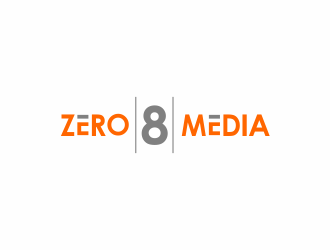 Zero 8 Media logo design by giphone