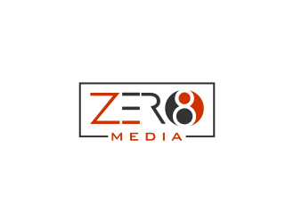 Zero 8 Media logo design by IrvanB