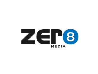 Zero 8 Media logo design by my!dea