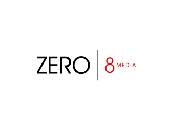 Zero 8 Media logo design by my!dea