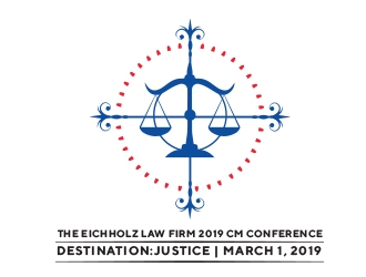 The Eichholz Law Firm 2019 CM Conference logo design by Roma