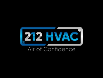 212 HVAC logo design by CreativeKiller