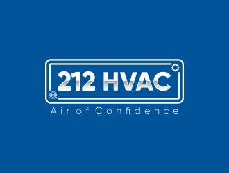212 HVAC logo design by CreativeKiller