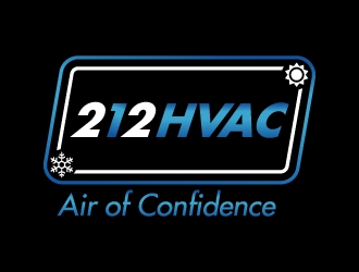 212 HVAC logo design by dchris