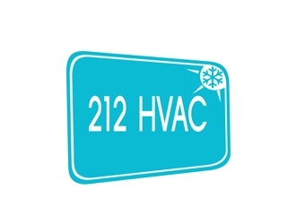 212 HVAC logo design by bougalla005
