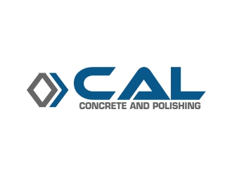 CAL Concrete and Polishing logo design by mckris