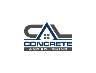 CAL Concrete and Polishing logo design by semar