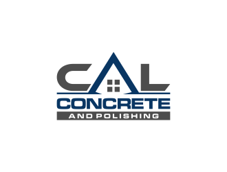 CAL Concrete and Polishing logo design by semar