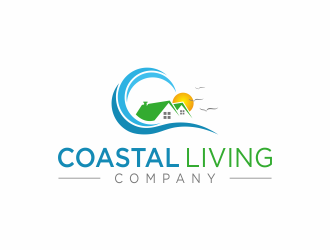 Coastal Living Company logo design by huma