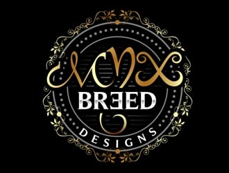 Myx Breed Designs logo design by DreamLogoDesign