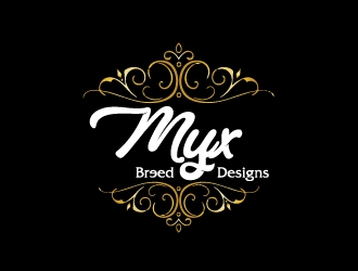 Myx Breed Designs logo design by ElonStark