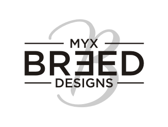 Myx Breed Designs logo design by rief