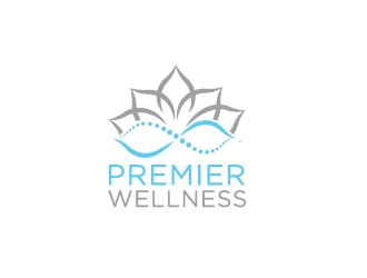 Premier Wellness logo design by Foxcody