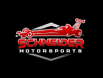 Schneider Motorsports logo design by amar_mboiss