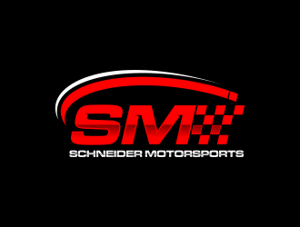 Schneider Motorsports logo design by ammad
