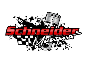 Schneider Motorsports logo design by ElonStark