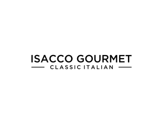 Isacco Gourmet Classic Italian logo design by salis17
