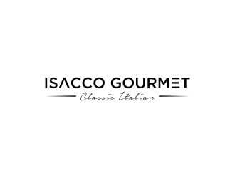 Isacco Gourmet Classic Italian logo design by salis17