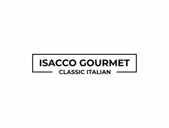 Isacco Gourmet Classic Italian logo design by haidar
