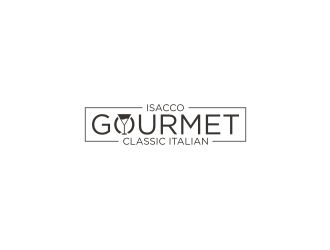 Isacco Gourmet Classic Italian logo design by blessings