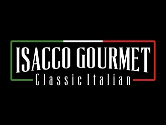 Isacco Gourmet Classic Italian logo design by PRGrafis