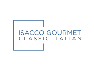 Isacco Gourmet Classic Italian logo design by RatuCempaka