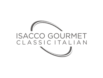 Isacco Gourmet Classic Italian logo design by RatuCempaka