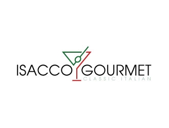 Isacco Gourmet Classic Italian logo design by sanworks
