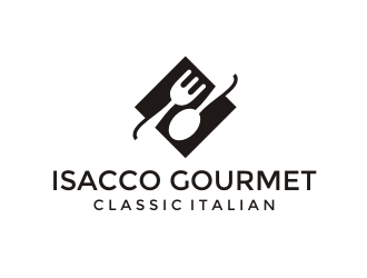 Isacco Gourmet Classic Italian logo design by ramapea