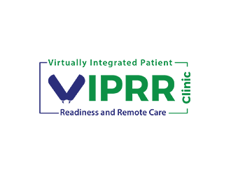 Virtually Integrated Patient Readiness and Remote Care (VIPRR) Clinic logo design by Bl_lue
