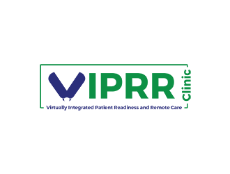Virtually Integrated Patient Readiness and Remote Care (VIPRR) Clinic logo design by Bl_lue