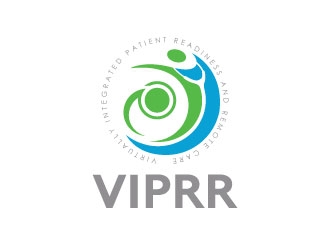Virtually Integrated Patient Readiness and Remote Care (VIPRR) Clinic logo design by sanworks