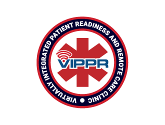 Virtually Integrated Patient Readiness and Remote Care (VIPRR) Clinic logo design by IanGAB
