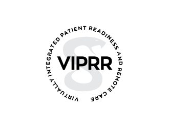 Virtually Integrated Patient Readiness and Remote Care (VIPRR) Clinic logo design by PRN123
