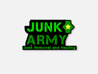 Junk Army logo design by LogoMonkey
