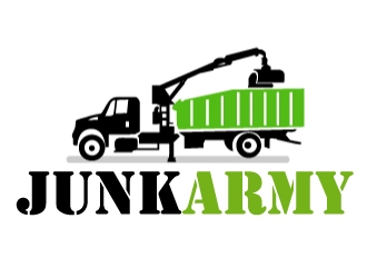 Junk Army logo design by ElonStark