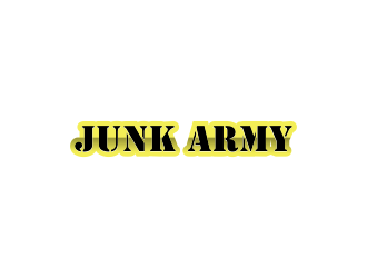 Junk Army logo design by oke2angconcept