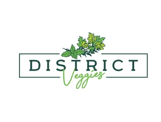 District Veggies logo design by dasigns