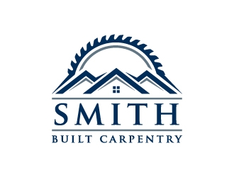 Smith Built Carpentry logo design by Janee