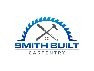 Smith Built Carpentry logo design by hidro