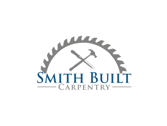 Smith Built Carpentry logo design by Diancox
