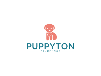 Puppyton logo design by oke2angconcept