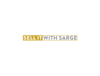 Sell It With Sarge logo design by bricton